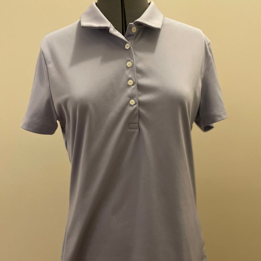 Puma Lavender Short Sleeve Golf Polo